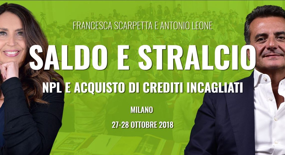Corso saldo e stralcio Francesca Scarpetta